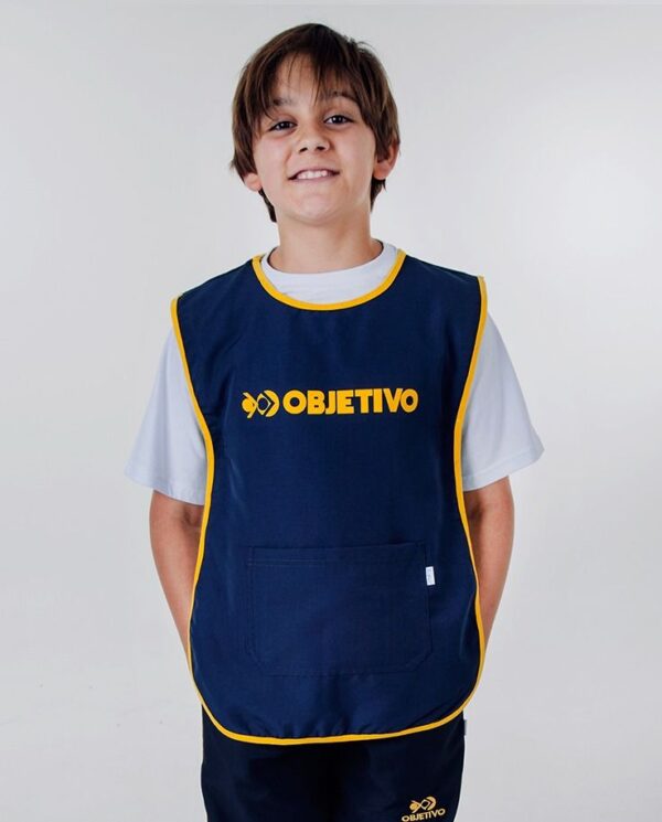 Objetivo Avental de Artes Infantil