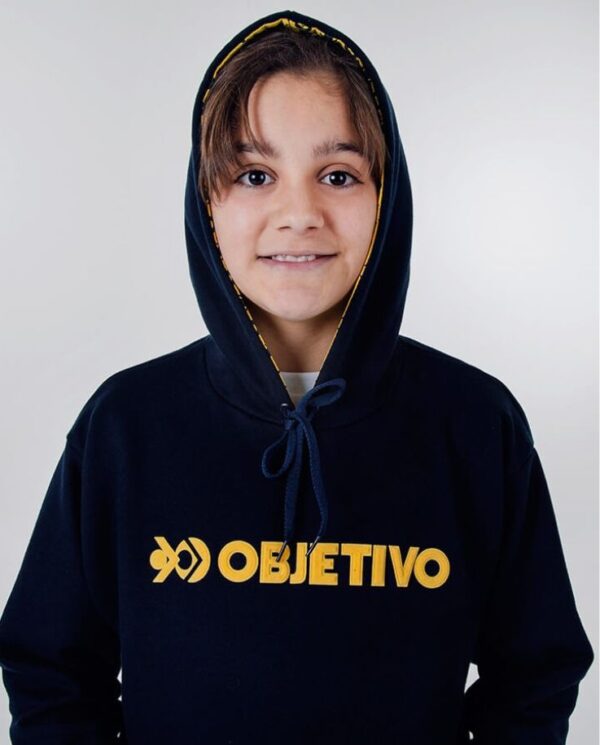Objetivo Blusa Moletom Fechada Unissex