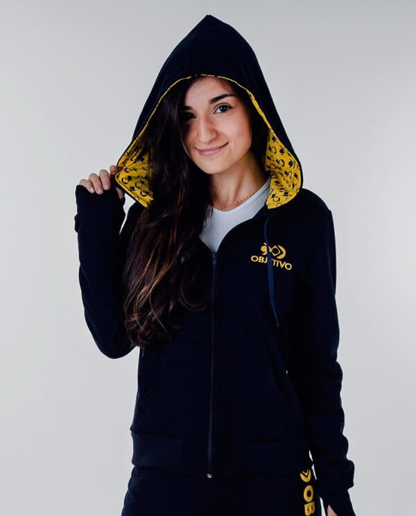 Objetivo Blusa Moletom Feminino