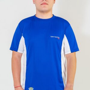 CSA Camiseta Manga Curta Dryfit Azul Unissex