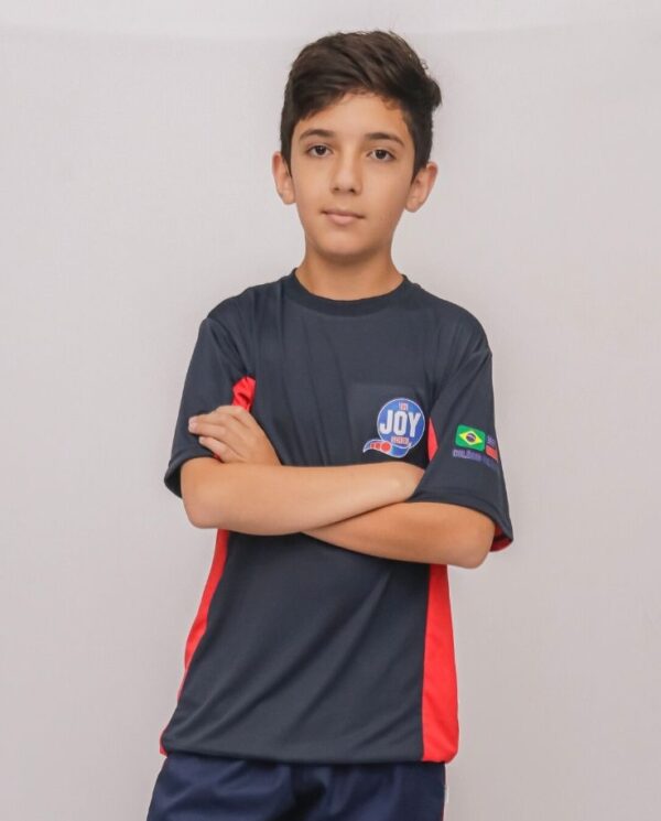 Joy Camiseta Manga Curta em Dry Fit