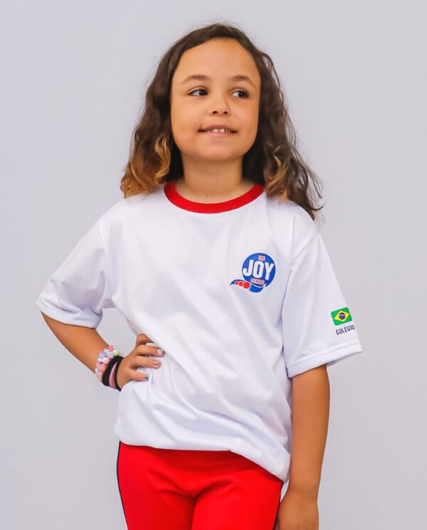 Joy Camiseta Manga Curta Infantil