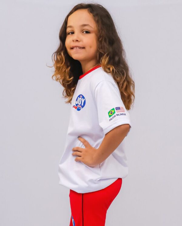 Joy Camiseta Manga Curta Infantil