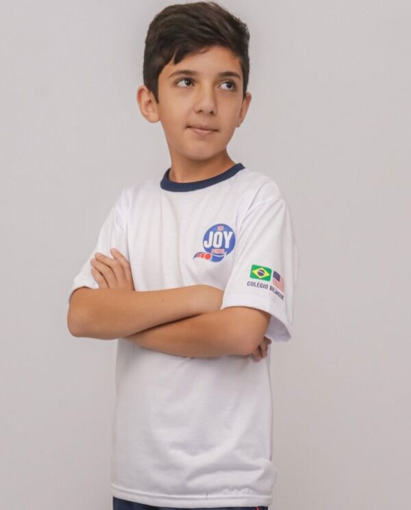 Joy Camiseta Manga Curta Juvenil
