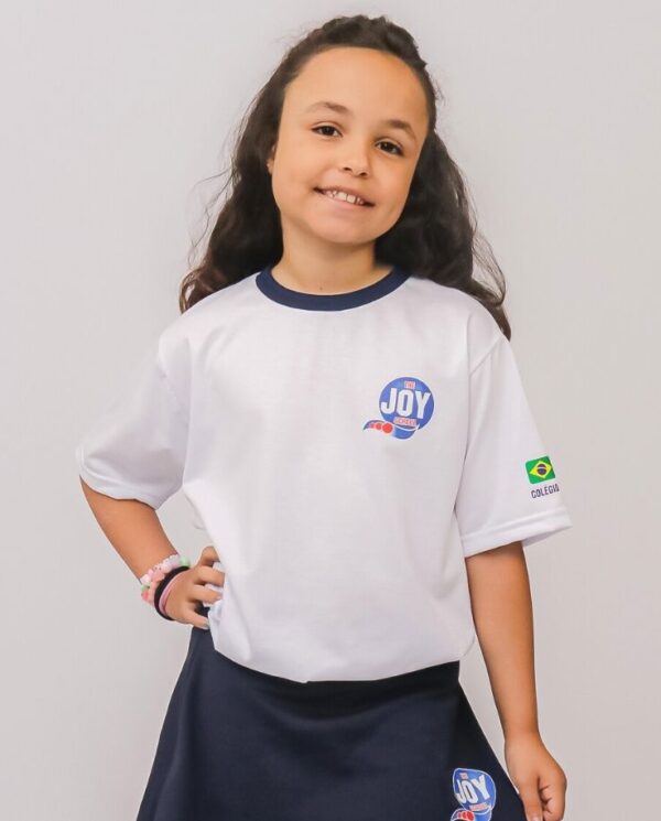 Joy Camiseta Manga Curta Juvenil