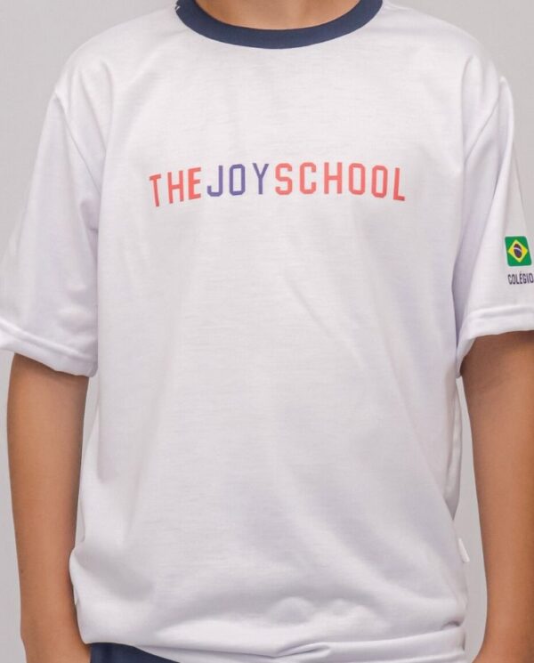 Joy Camiseta Manga Curta Ensino Médio