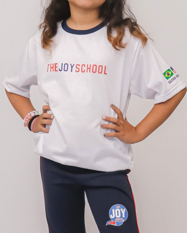 Joy Camiseta Manga Curta Ensino Médio
