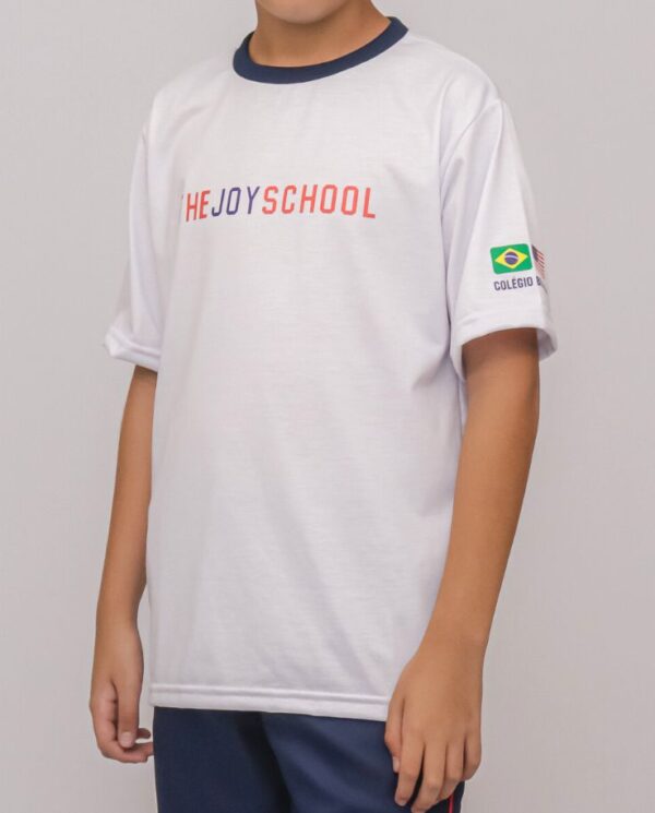 Joy Camiseta Manga Curta Ensino Médio